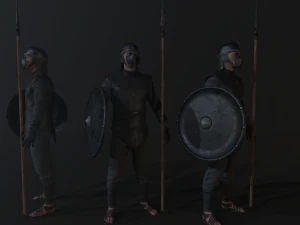unsullied warrior 3D Model