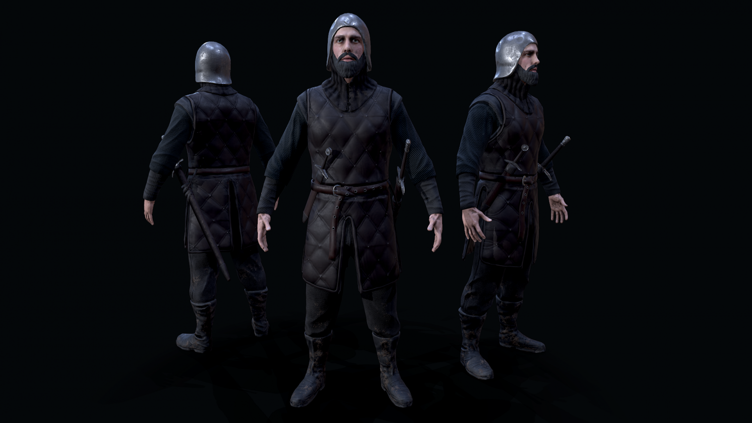 Stark Soldier 3d Model In Man 3dexport