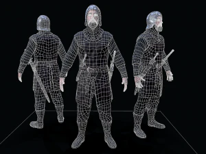 Stark soldier 3D Model