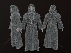 Monk 3D Model