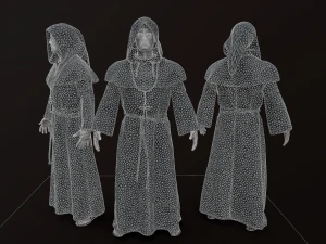 Monk 3D Model