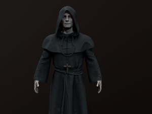 Monk 3D Model