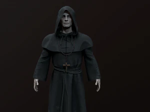 Monk 3D Model