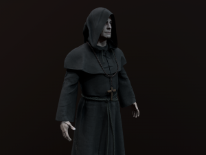 Monk 3D Model