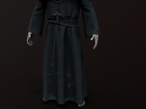 Monk 3D Model