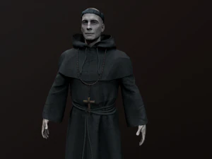 Monk 3D Model