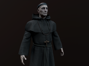 Monk 3D Model