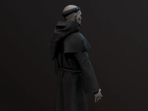 Monk 3D Model