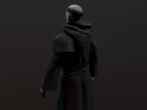 Monk 3D Model