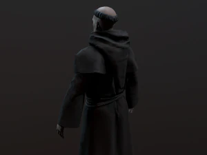Monk 3D Model