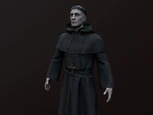 Monk 3D Model