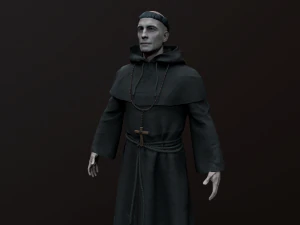 Monk 3D Model