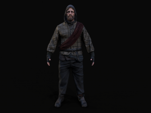 Survivor character Modelo 3D