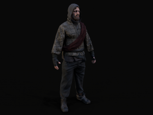 Survivor character Modelo 3D