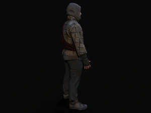 Survivor character 3D Model