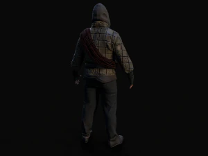 Survivor character 3D Model