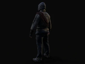 Survivor character 3D Model