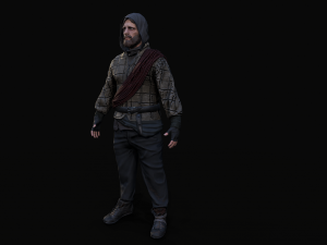 Survivor character Modelo 3D