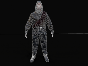 Survivor character Modelo 3D