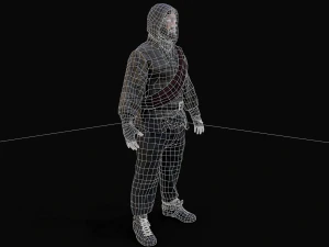 Survivor character 3D Model