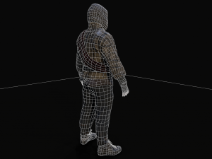 Survivor character Modelo 3D
