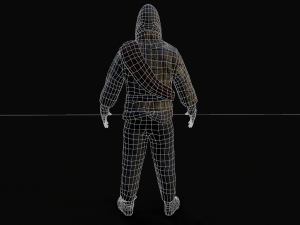 Survivor character Modelo 3D