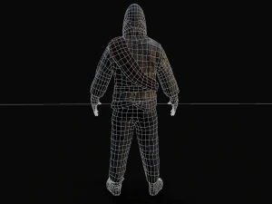 Survivor character 3D Model