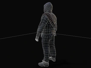 Survivor character 3D Model