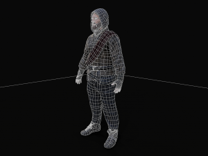 Survivor character Modelo 3D