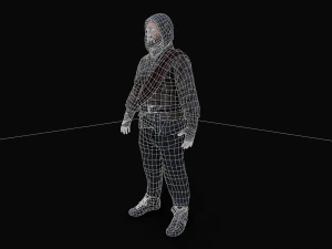 Survivor character 3D Model
