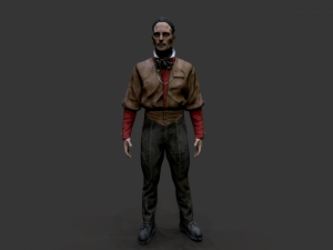 Noir Character 2 Modelo 3D