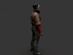 Noir Character 2 Modelo 3D