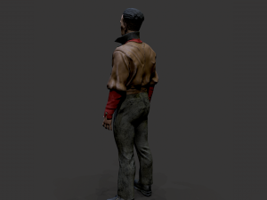 Noir Character 2 Modelo 3D