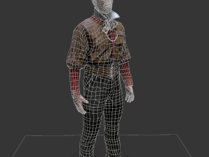 Noir Character 2 Modelo 3D