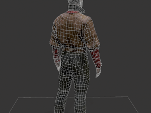 Noir Character 2 Modelo 3D