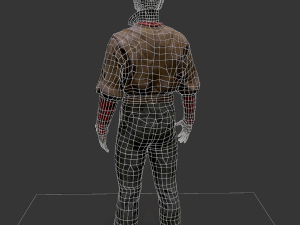 Noir Character 2 Modelo 3D