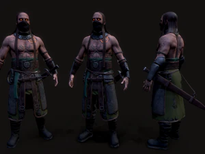 Hell Viking 3D Model