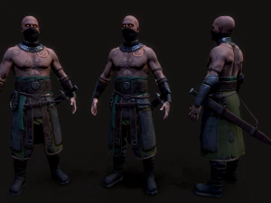 Hell Viking 3D Model