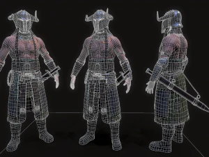 Hell Viking 3D Model