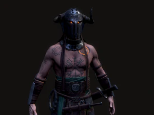 Hell Viking 3D Model