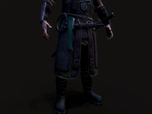 Hell Viking 3D Model