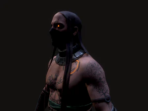 Hell Viking 3D Model