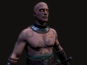 Hell Viking 3D Model