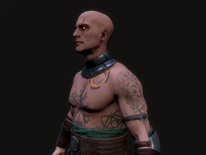 Hell Viking 3D Model