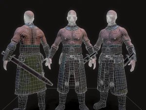 Hell Viking 3D Model