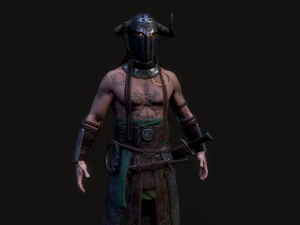 Hell Viking 3D Model