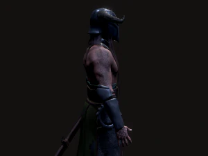 Hell Viking 3D Model