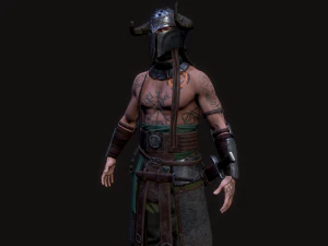 Hell Viking 3D Model