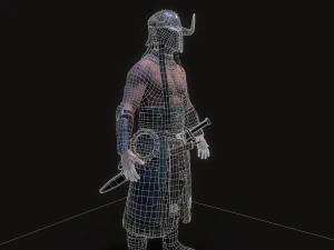 Hell Viking 3D Model