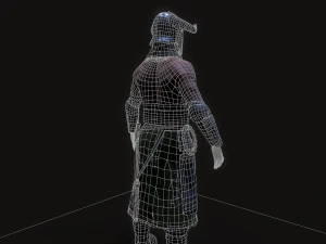 Hell Viking 3D Model